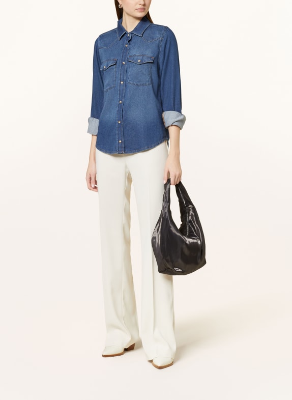 ba&sh Hemdbluse WALTER in Jeansoptik BLAU