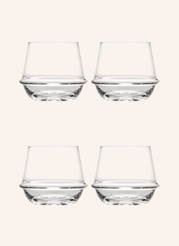 SERAX Set of 4 drinking glasses DUNE S WHITE