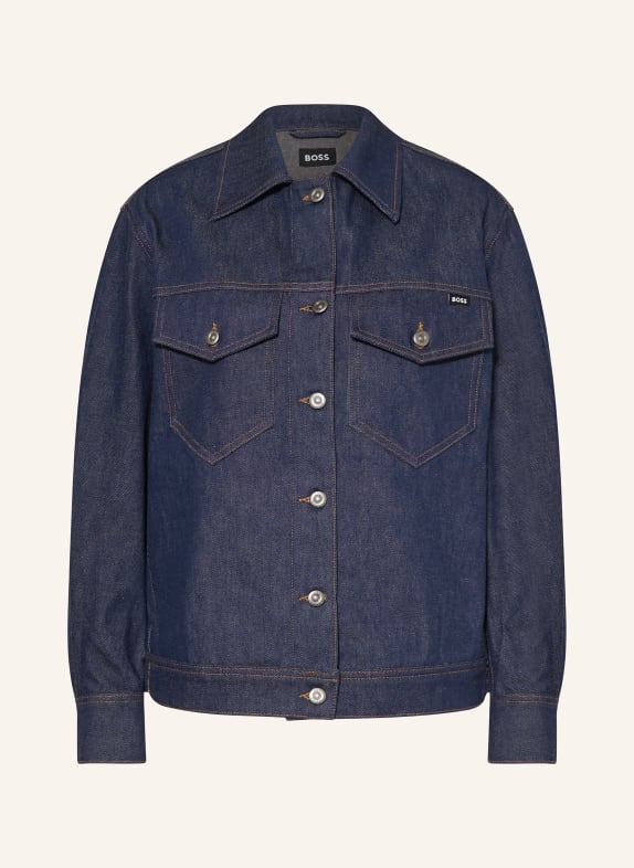 BOSS Denim jacket ATRIUM DARK BLUE