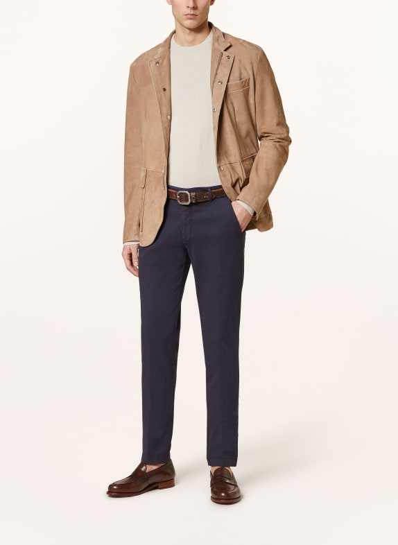 BERWICH Chino Extra Slim Fit ALBASTRU