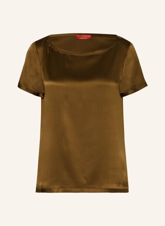 MAX & Co. T-shirt GINNI in silk BROWN