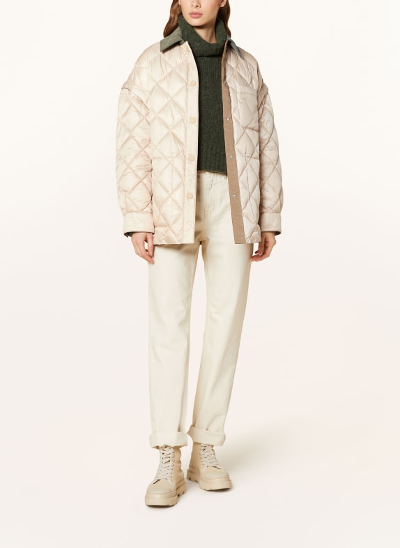 MAX & Co. Quilted jacket LORIANA BEIGE/ CREAM