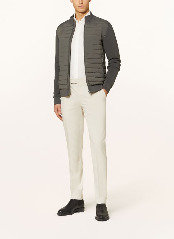 REISS Steppjack FREDDIE in materiaalmix OLIJF