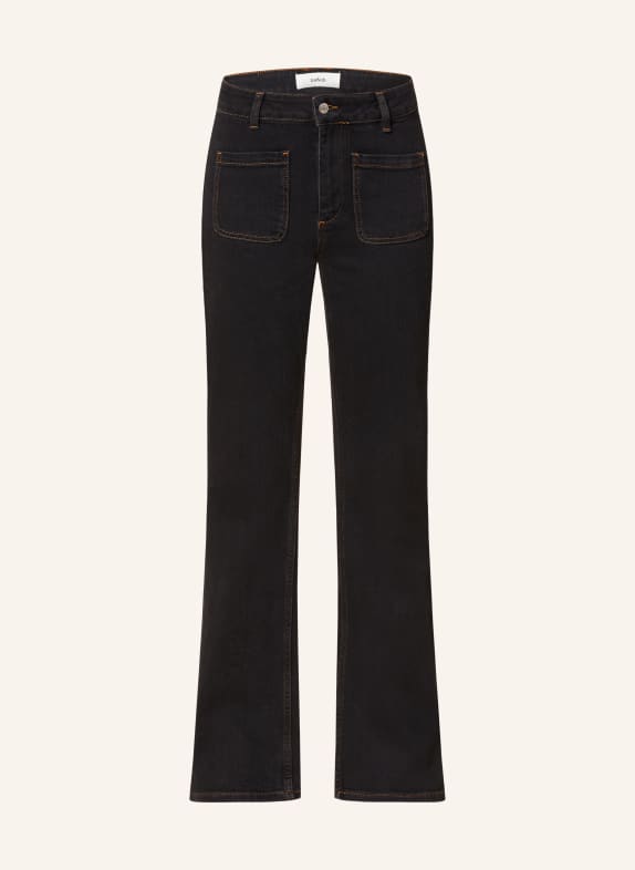 ba&sh Straight Jeans ROSS BLACK BLACKSTONE