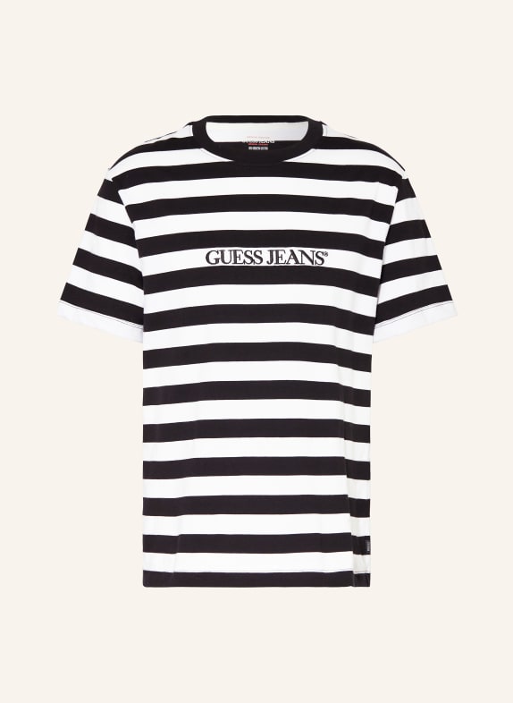 GUESS JEANS T-Shirt WEISS/ SCHWARZ