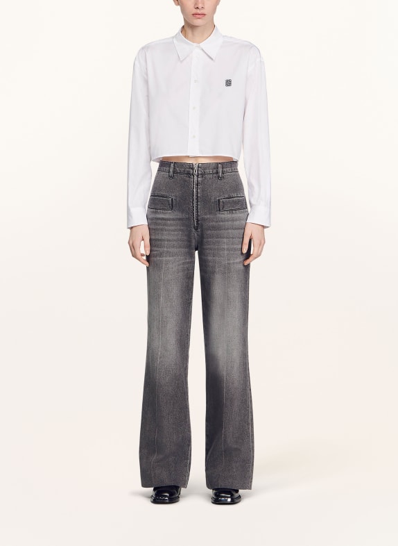 SANDRO Hemdbluse WEISS