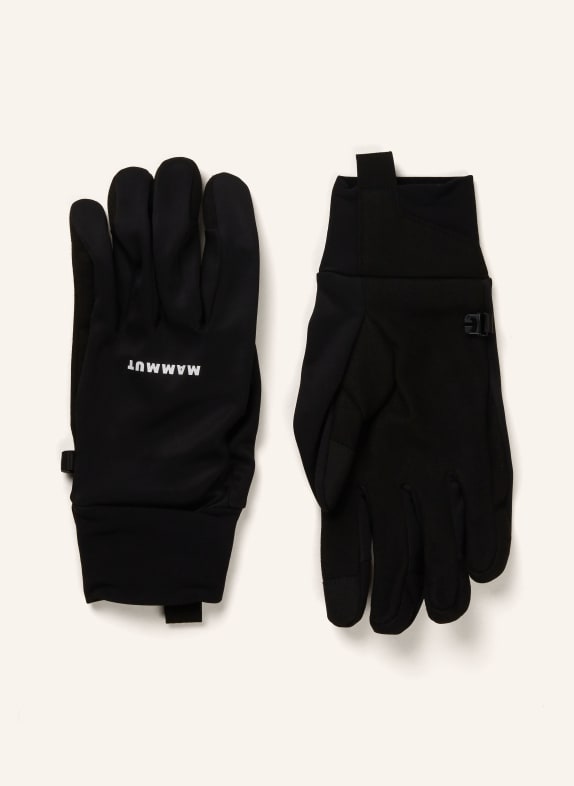 MAMMUT Multifunktions-Handschuhe ASTRO mit Touchscreen-Funktion SCHWARZ
