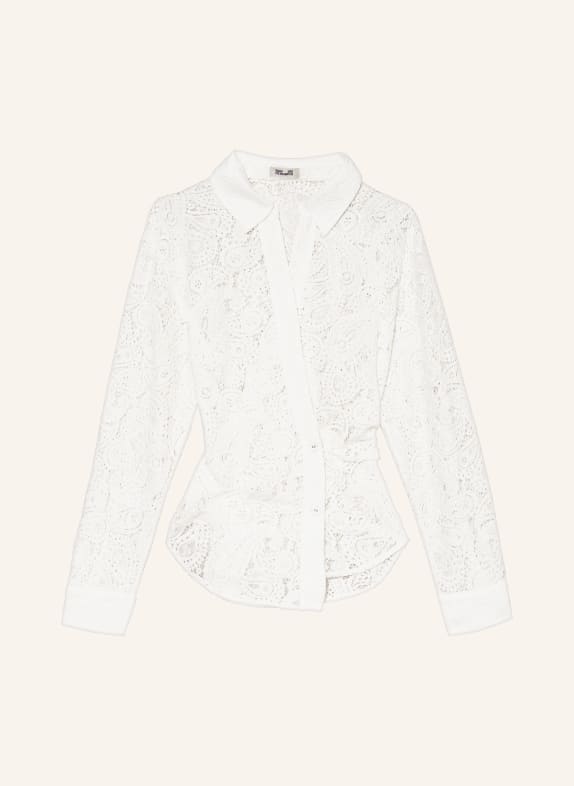 BAUM UND PFERDGARTEN Wrap blouse MALUCA made of lace WHITE