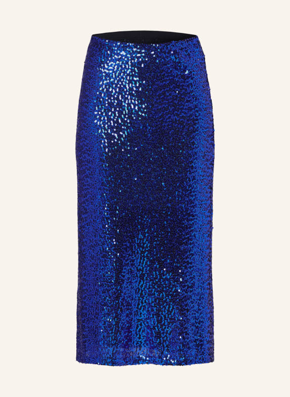 BAUM UND PFERDGARTEN Skirt JOLETTE with sequins BLUE