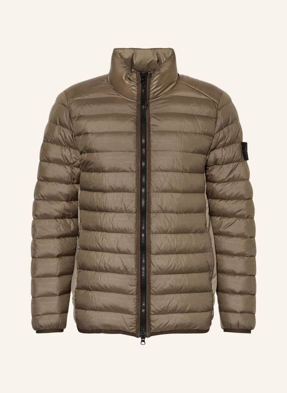 STONE ISLAND Down jacket BROWN