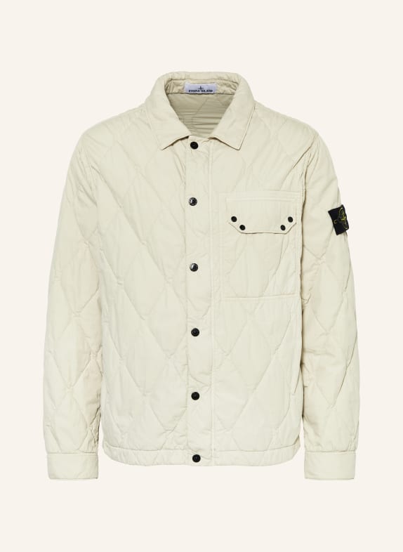 STONE ISLAND Steppjacke CREME