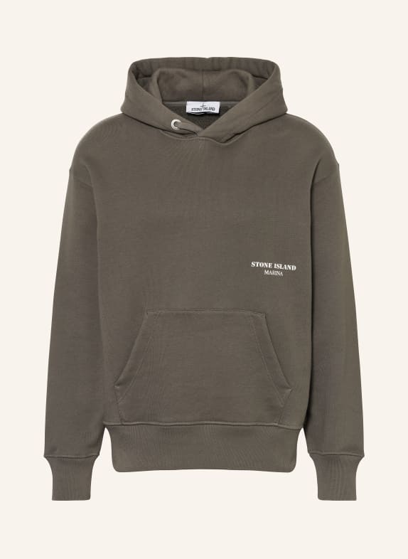 STONE ISLAND Hoodie BROWN