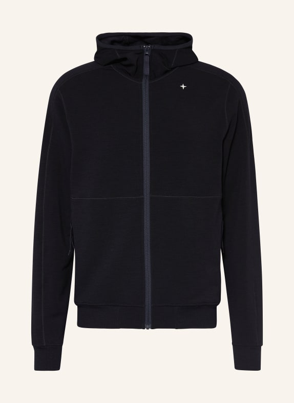 STONE ISLAND Sweatjacke STELLINA DUNKELBLAU