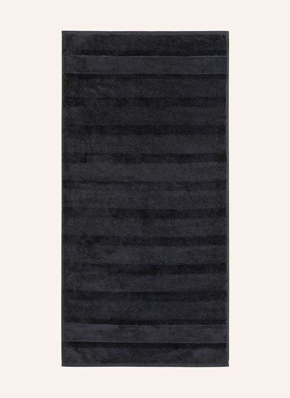 Cawö Handtuch NOBLESSE SCHWARZ