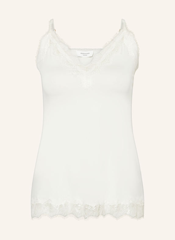 rosemunde Top BILLIE mit Spitze CREME