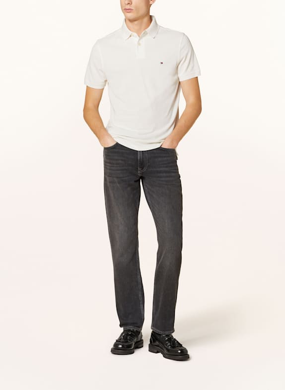 TOMMY HILFIGER Koszulka polo z piki regular fit BEŻOWY