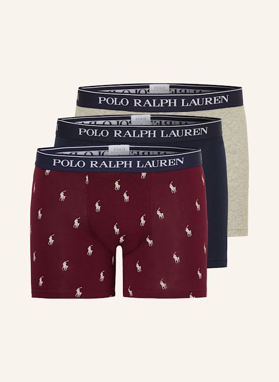 POLO RALPH LAUREN 3-Nike Air Max DARK RED/ DARK BLUE/ LIGHT GRAY