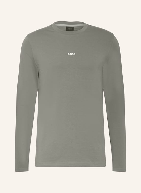 BOSS Longsleeve TCHARK GRAU