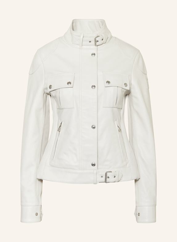 BELSTAFF Leather jacket GANGSTER WHITE