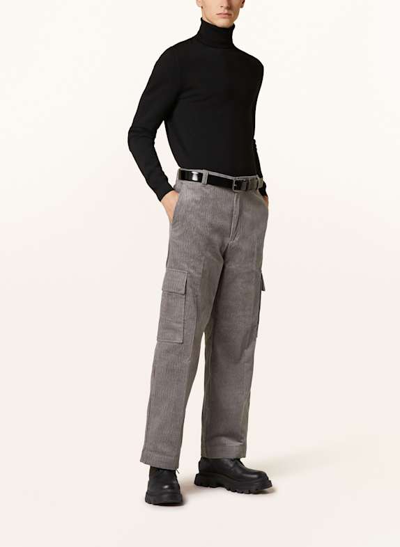 HUGO Rollkragenpullover SAN THOMAS SCHWARZ