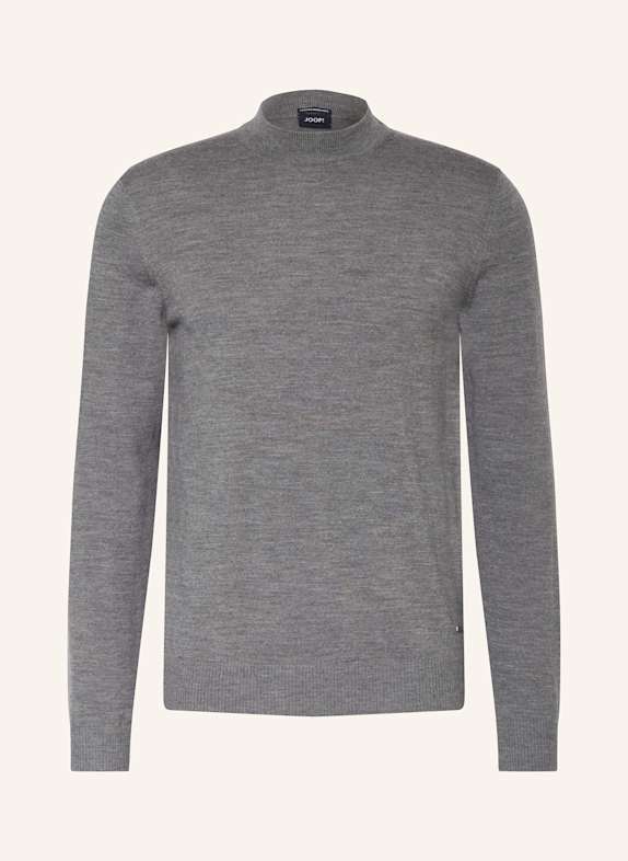 JOOP! Embroidered Zip Through Sweatshirt GRAY