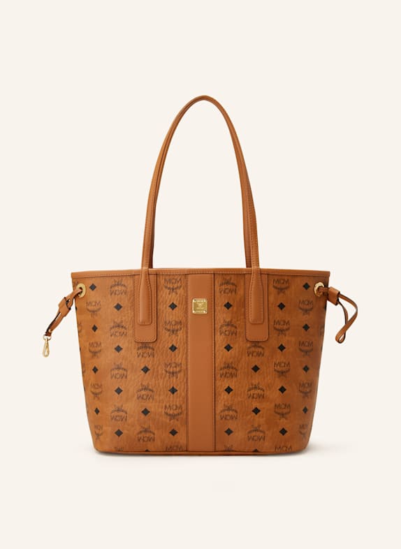 MCM Reversible shopper LIZ SMALL COGNAC