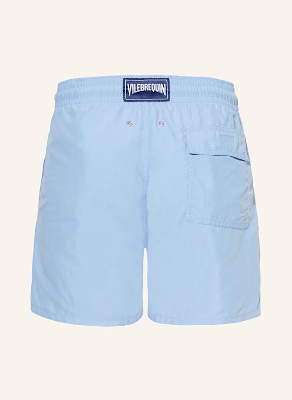VILEBREQUIN Zwemshort MOOREA LICHTBLAUW