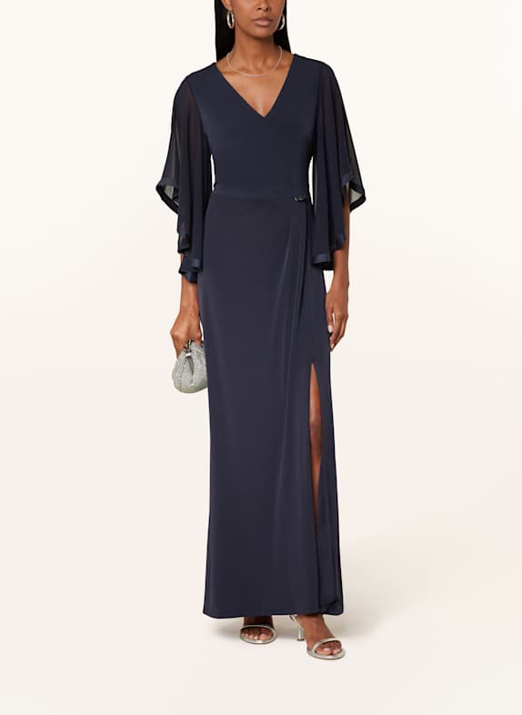 Vera Mont Abendkleid mit 3/4-Arm DUNKELBLAU