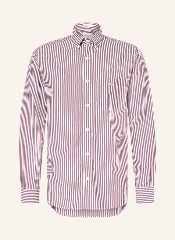 GANT Jeans Slim Fit DUNKELROT/ WEISS
