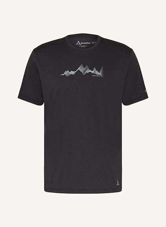 Schöffel T-Shirt SULTEN SCHWARZ