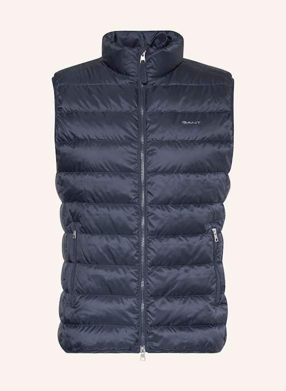 GANT Lightweight-Daunenweste DUNKELBLAU