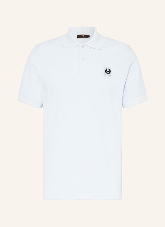 BELSTAFF Piqué polo shirt LIGHT BLUE