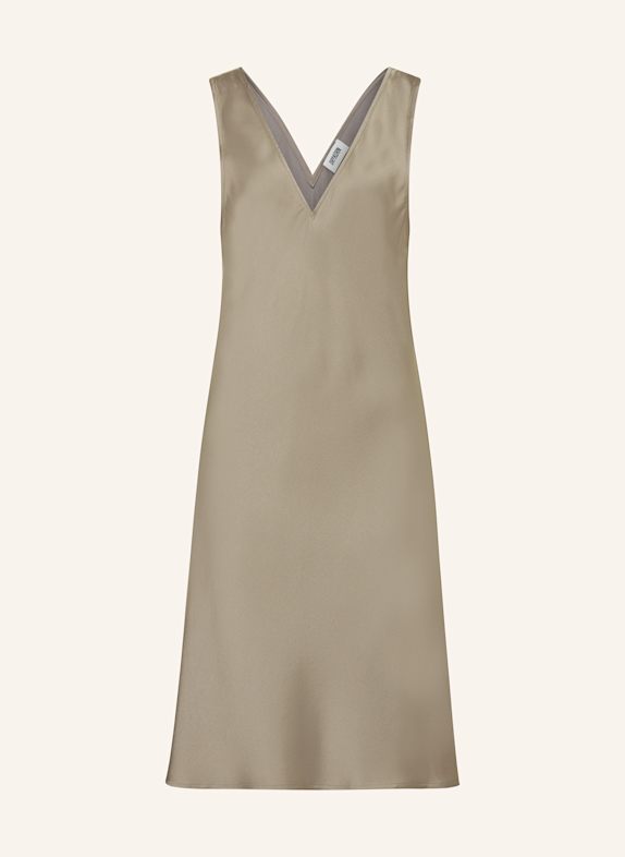 DRYKORN Satinkleid REASY TAUPE