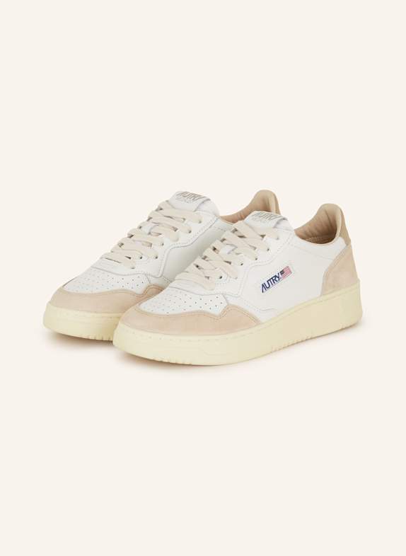 AUTRY Sneaker MEDALIST LOW LS WEISS/ CREME
