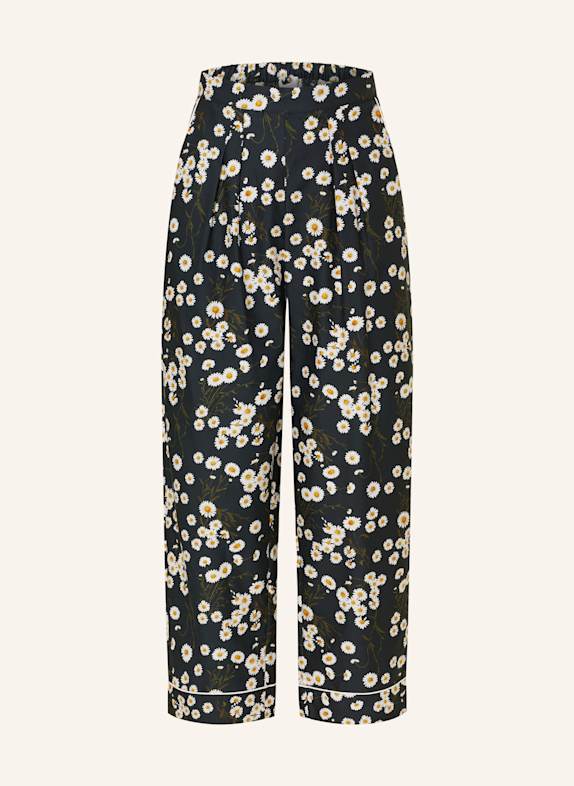 ERES 7/8 lounge pants BEAUCOUP BLACK/ WHITE/ YELLOW