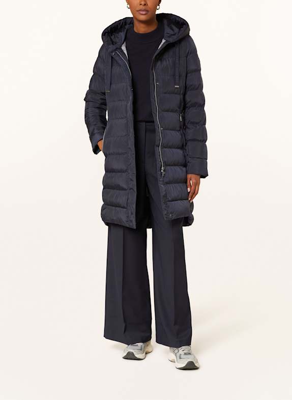FUCHS SCHMITT Quilted coat DARK BLUE