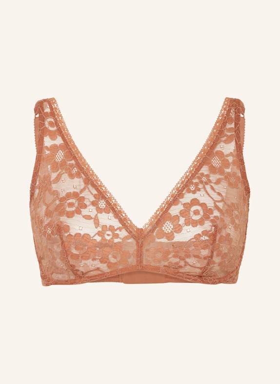 ERES LEGERE underwired bra DARK ORANGE