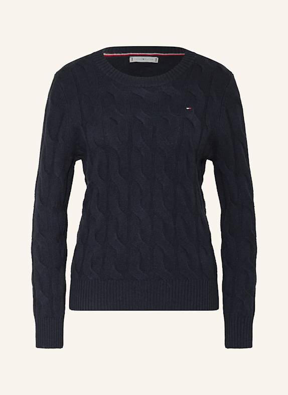 TOMMY HILFIGER Pullover DUNKELBLAU
