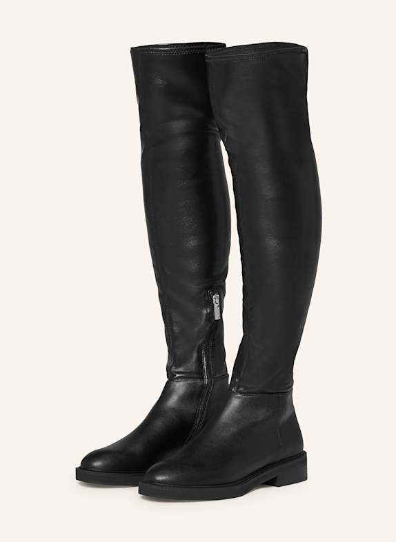 STEVE MADDEN Overknee-Stiefel LEZA SCHWARZ