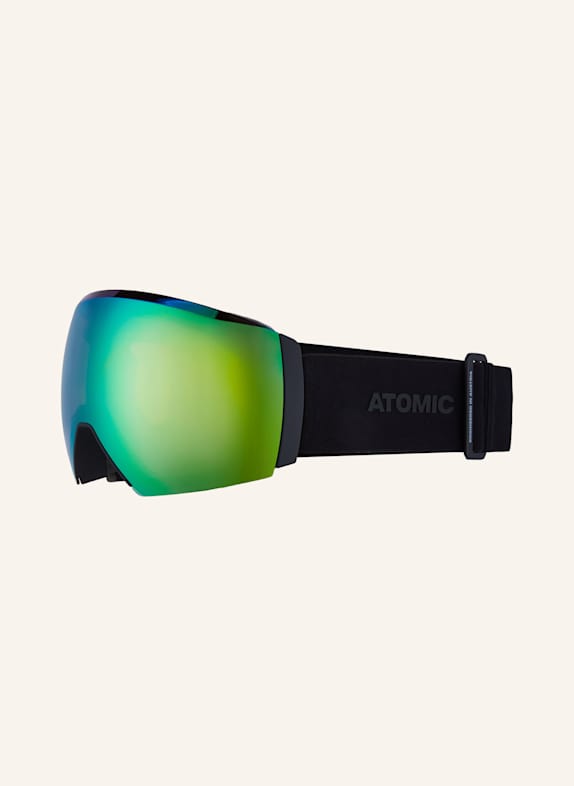 ATOMIC Skibrille REVENT Q HD SCHWARZ/ PINK/ GRÜN