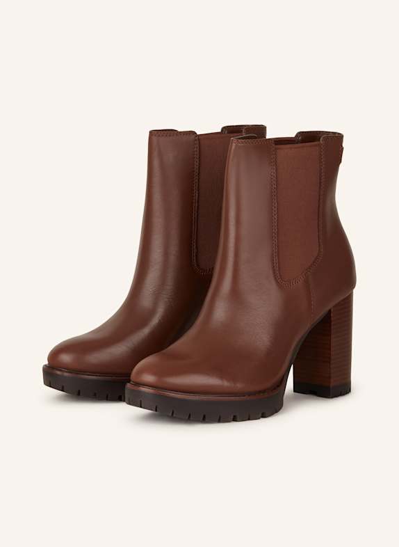 LAUREN RALPH LAUREN Stiefeletten DUNKELBRAUN