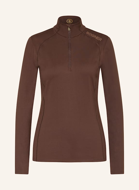 BOGNER Midlayer MEDITA1 DUNKELBRAUN