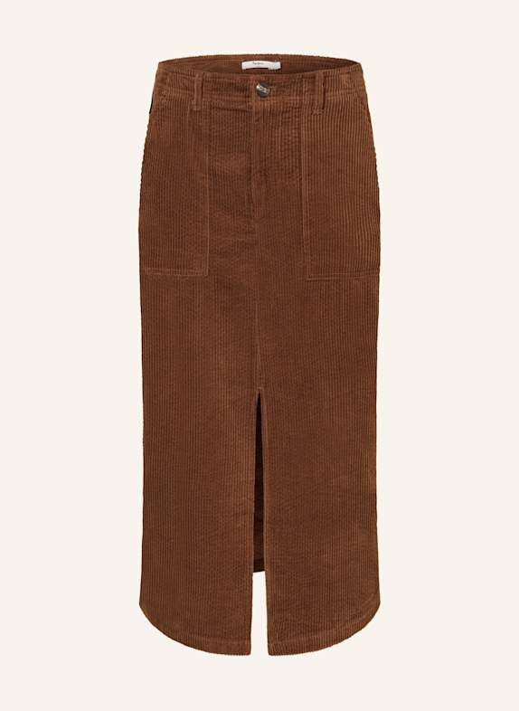 Pepe Jeans Corduroy skirt CISSY BROWN
