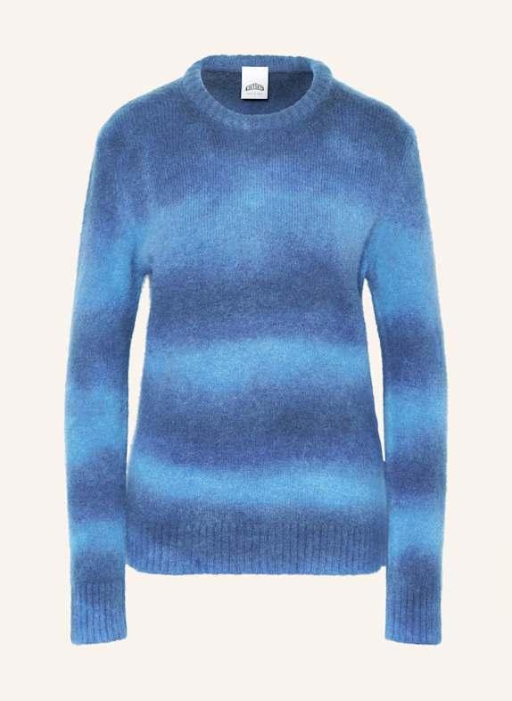 JET SET Alpaka-Pullover KARL DUNKELBLAU/ BLAU