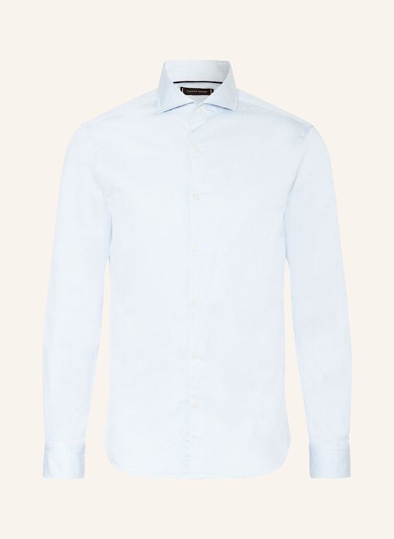 TOMMY HILFIGER Hemd Slim Fit HELLBLAU/ WEISS