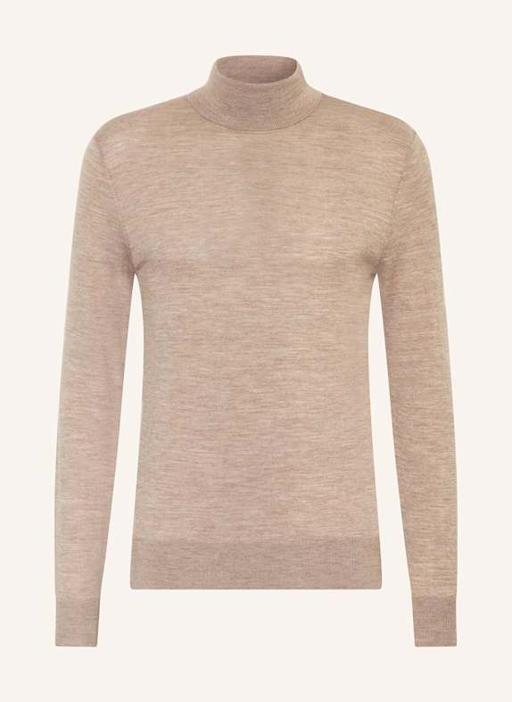 TIGER OF SWEDEN Rollkragenpullover NEVILE BEIGE