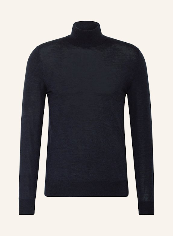 TIGER OF SWEDEN Rollkragenpullover NEVILE DUNKELBLAU