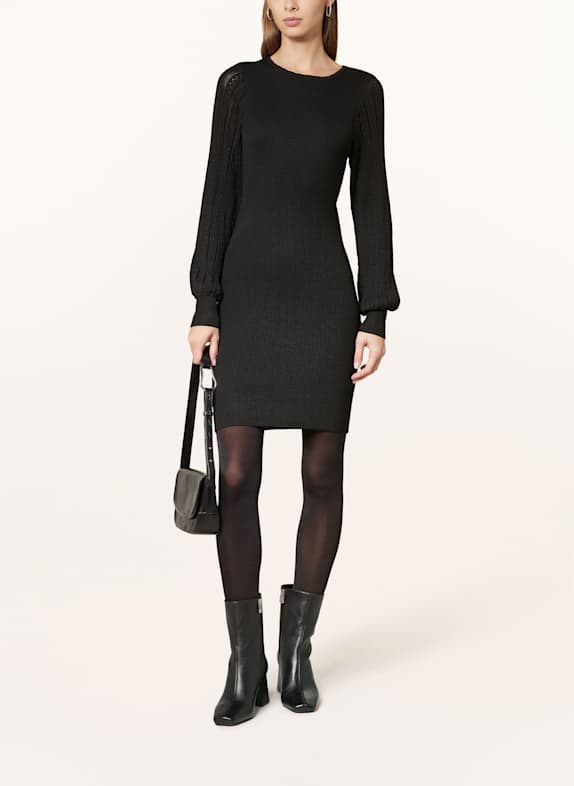 ONLY Strickkleid SCHWARZ