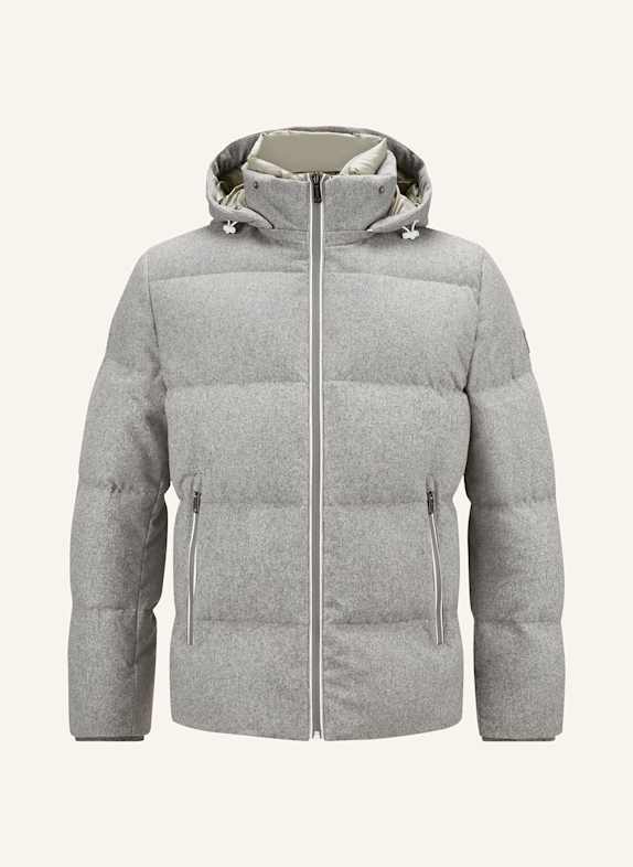 MILESTONE Steppjacke MSSPENCER GRAU