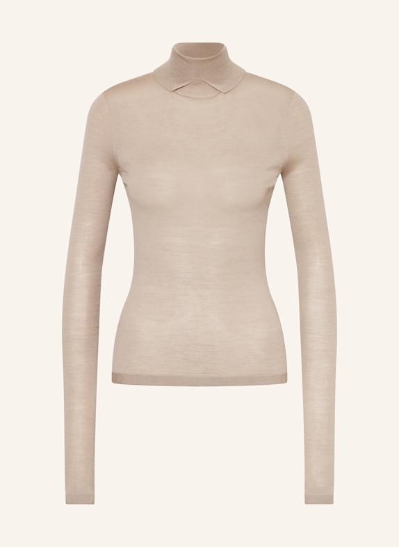 TIGER OF SWEDEN AMINHA turtleneck sweater BEIGE